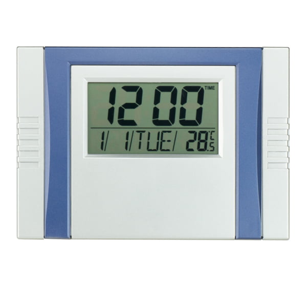 Ρολόι, θερμόμετρο, ξυπνητήρι ψηφιακό τοίχου και επιτραπέζιο art 3715