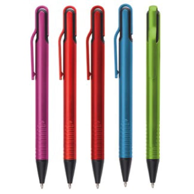 Στυλό  πλαστικό με  μεταλλιζέ χρώματα