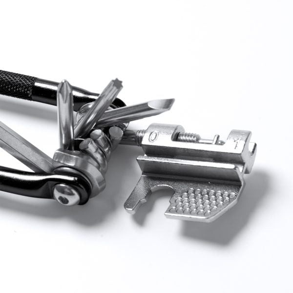 Mini multitool stainless steel with 11 fuctions